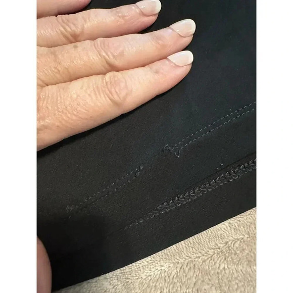 Saint Tropez West Black Dress Size 6 Cocktail Little LBD Dressy - Picture 6 of 7